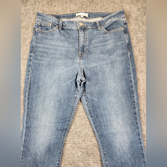 Lucky Brand Hayden Skinny Jeans Women’s Size 14/32 Blue Medium Wash Denim - Picture 4 of 15